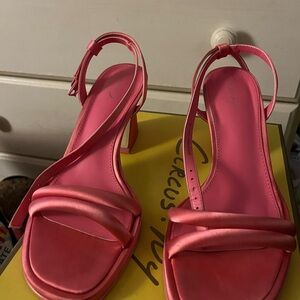Circus Punk Pink Heels 7.5